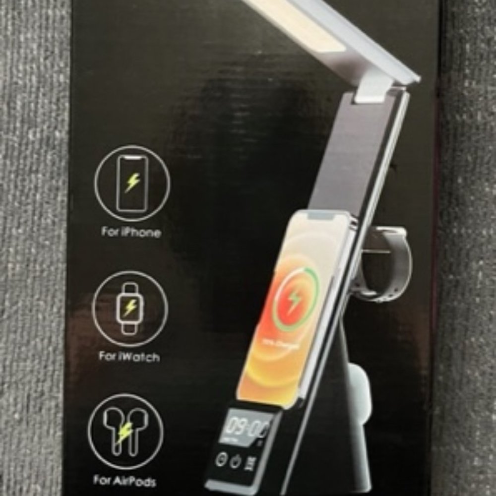 Desk Lamp Wireless Charger - New in Box